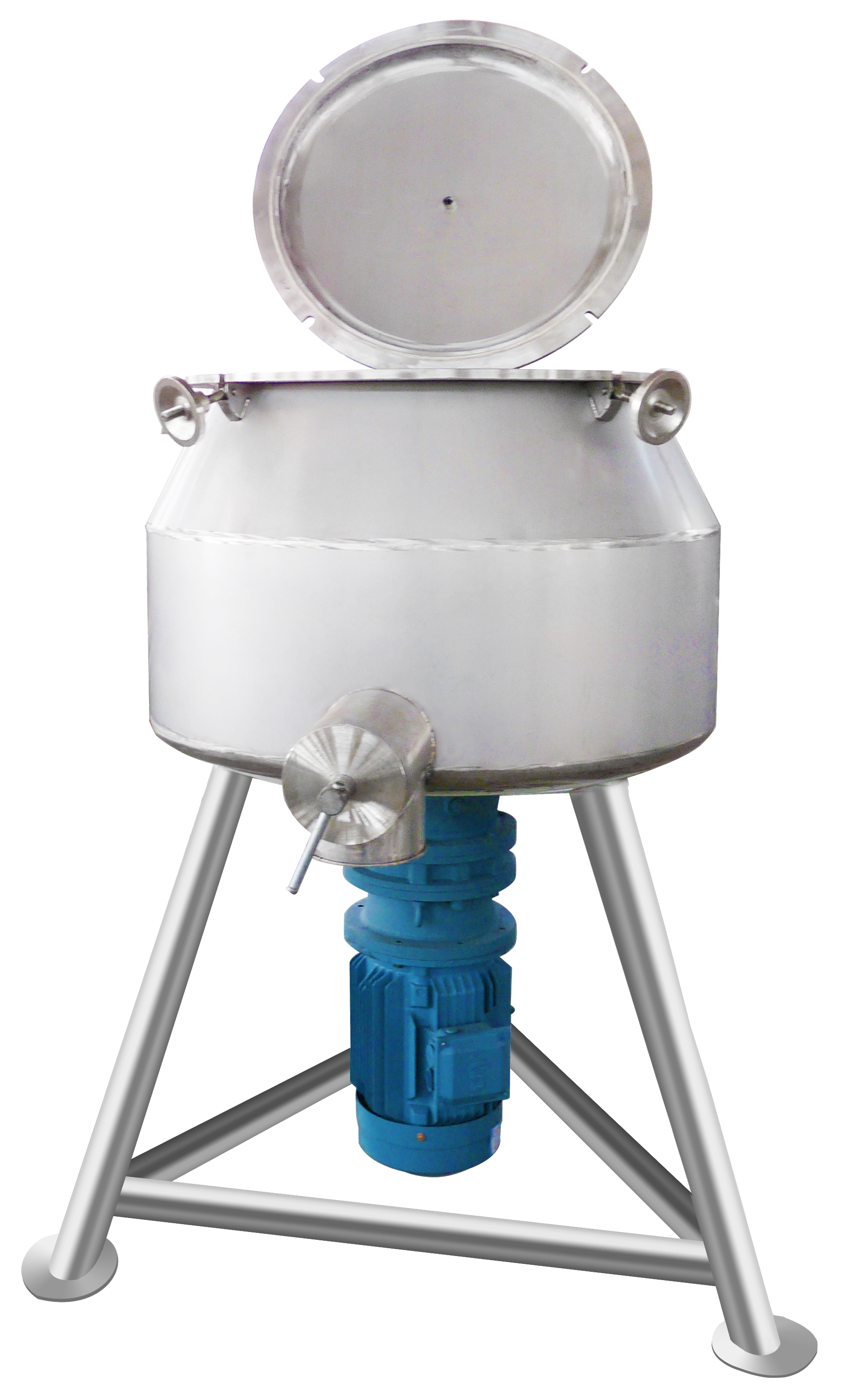 Mezclador vertical de alta velocidad para recubrimiento en polvo con recubrimiento en polvo